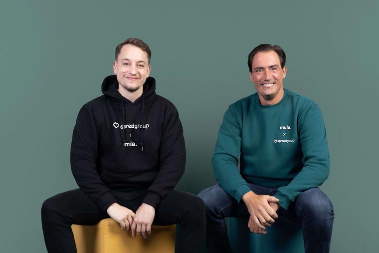 Pressefoto zur Beteiligung der Spread Group an mula.